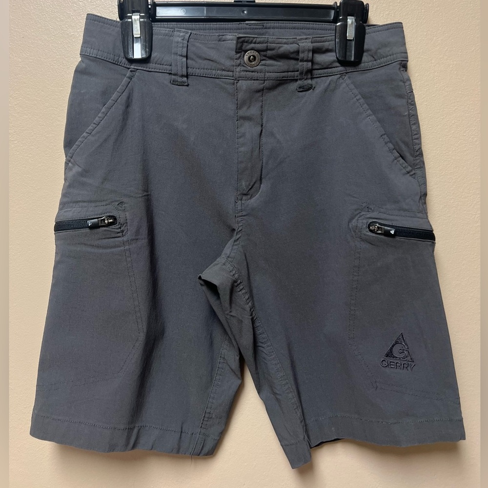 Gerry Cargo Shorts Mens Size 30 Dark Gray Excellent Condition